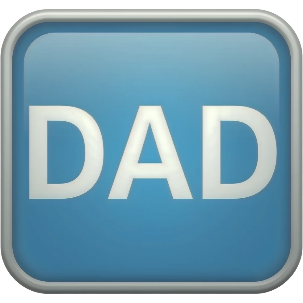 Hi dad sign emoji