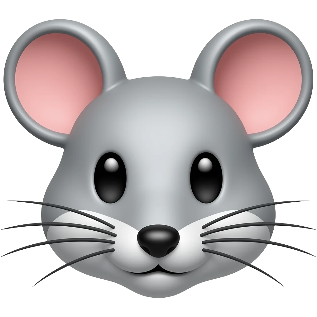 Mouse face emoji