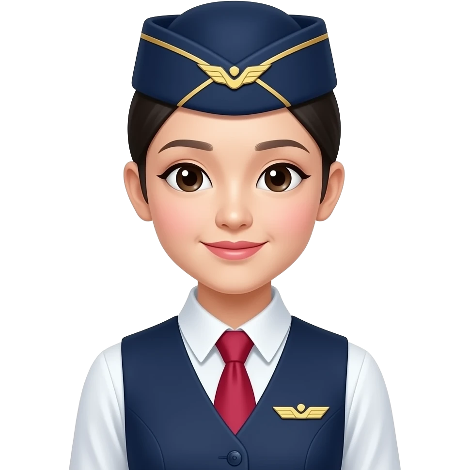 chinese Air hostess emoji
