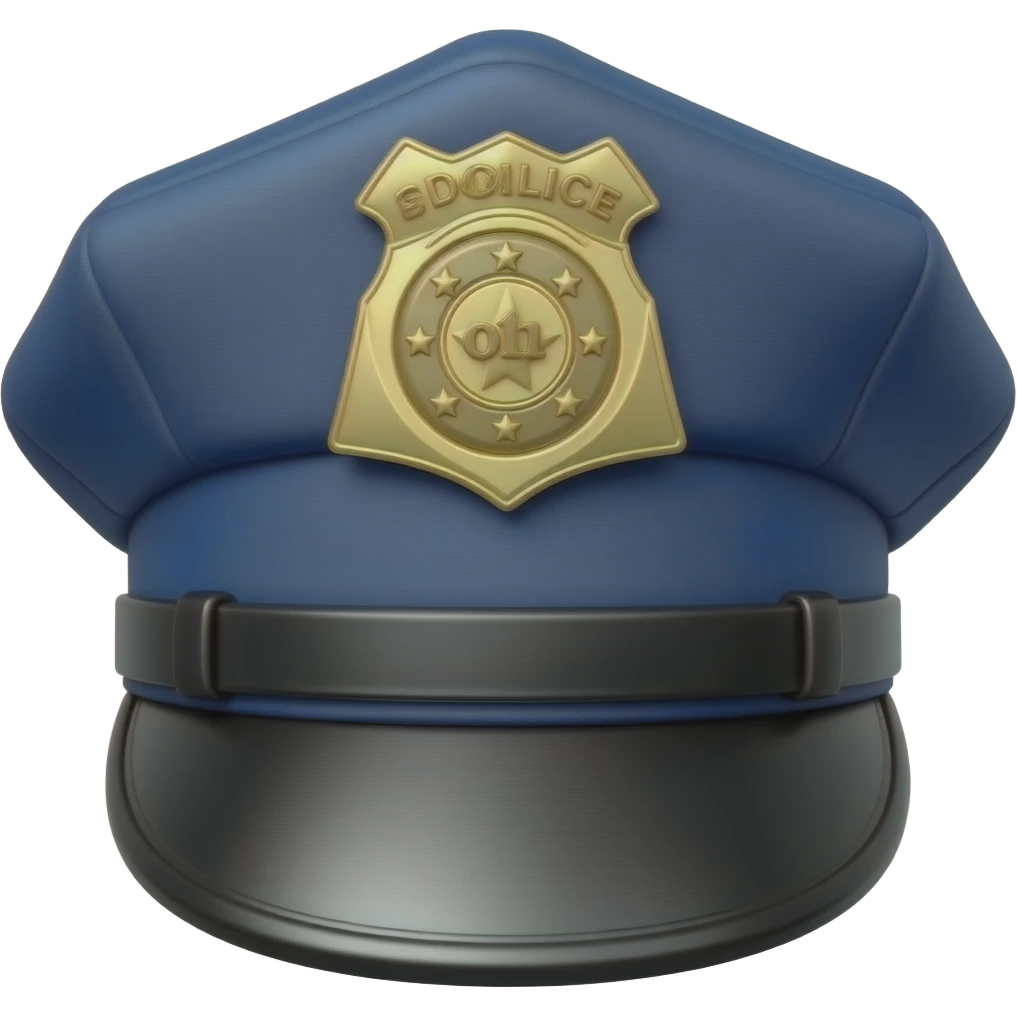 police cap emoji
