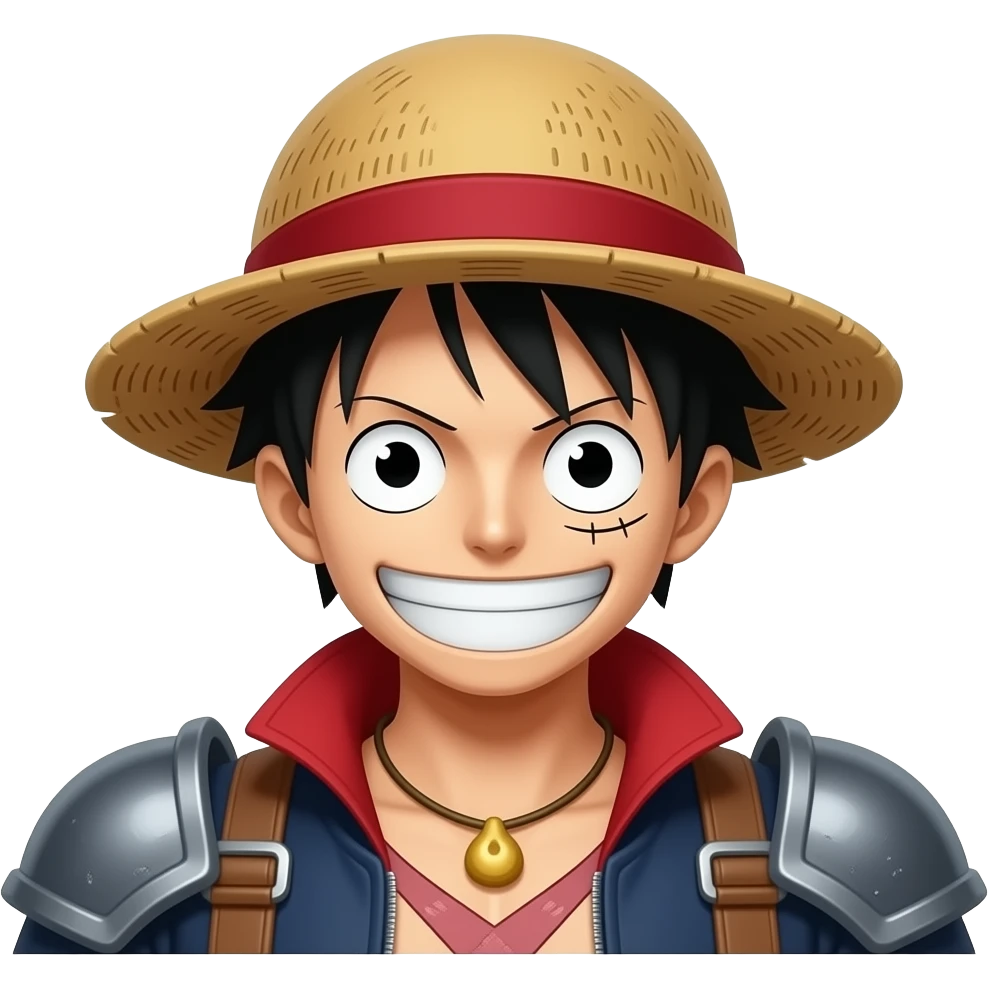 LUFFY IN GEAR 5 FROM ONE PIECE emoji