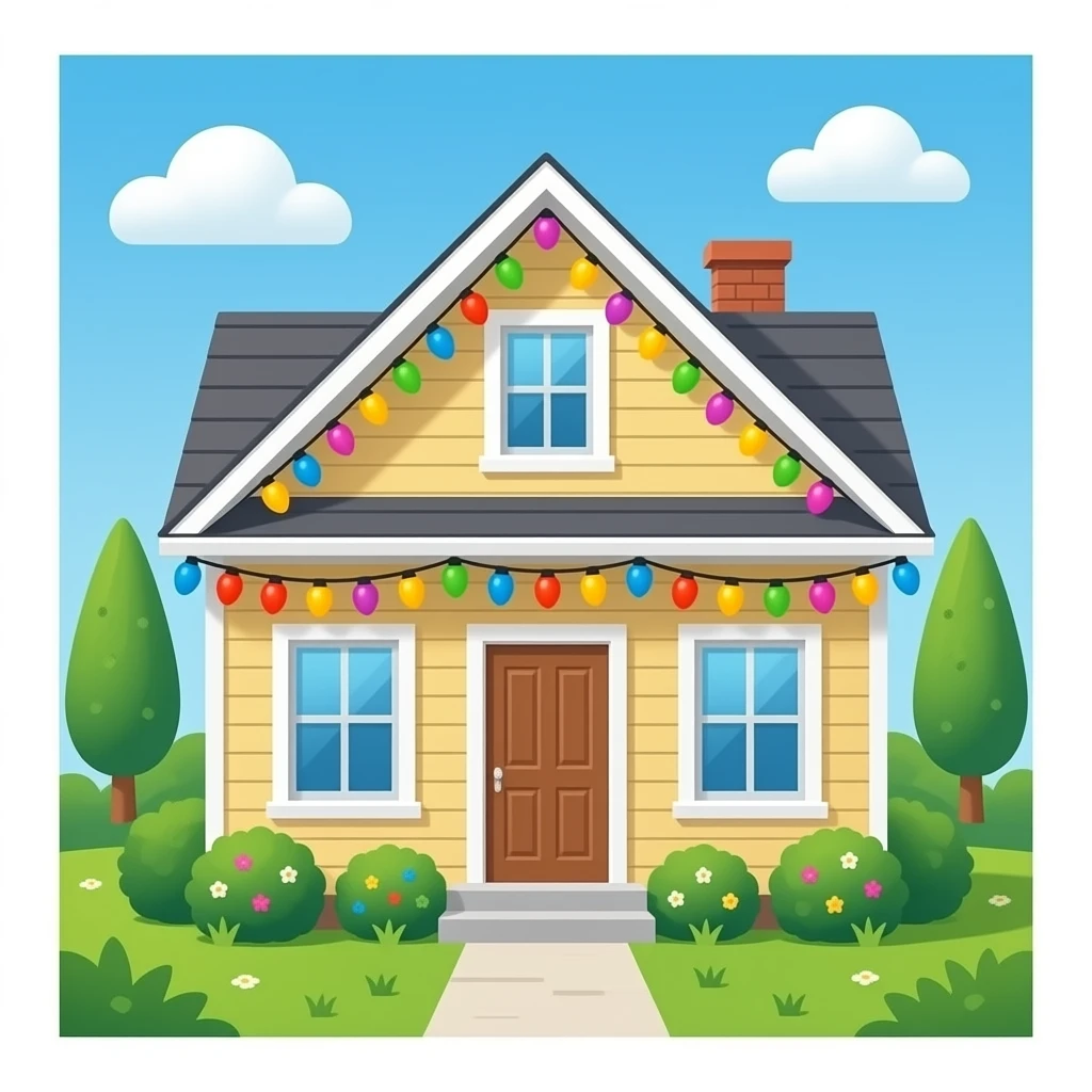 festival house emoji