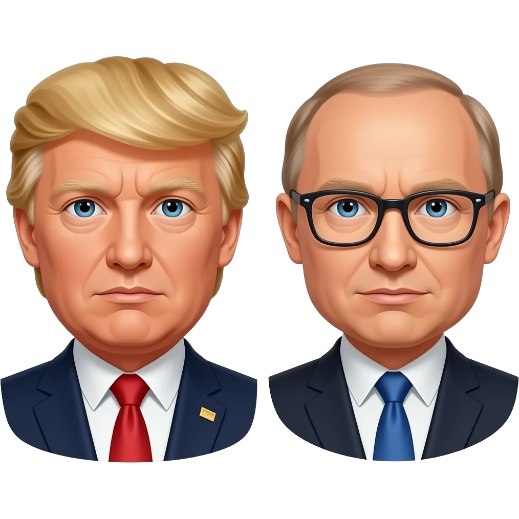 trump with putin emoji