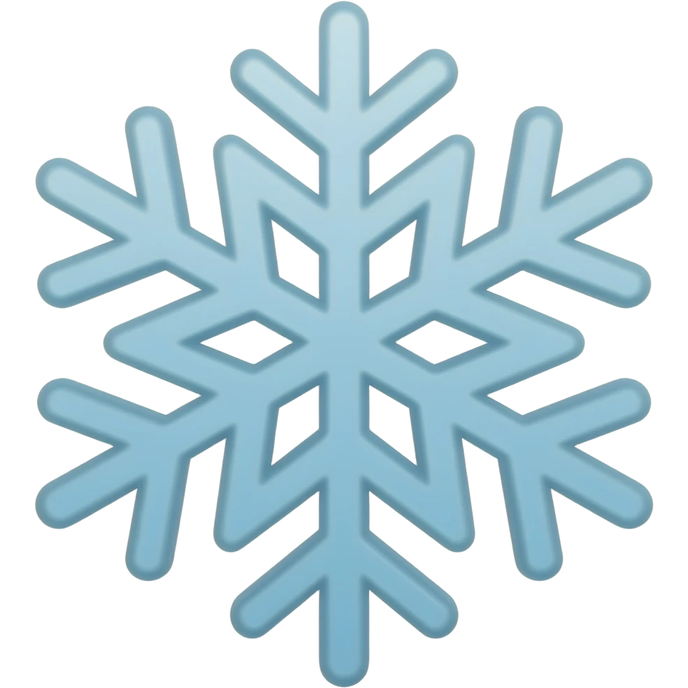 snowflake emoji