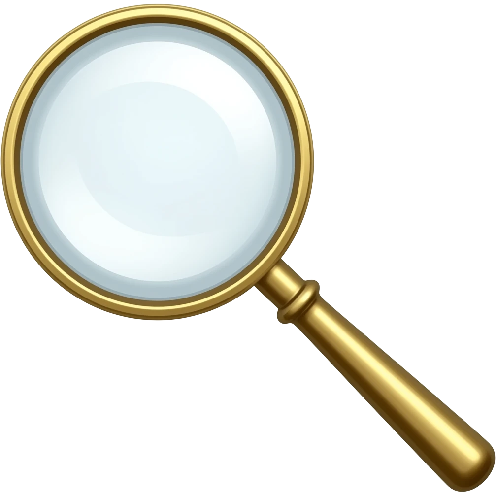 Magnifying glass emoji