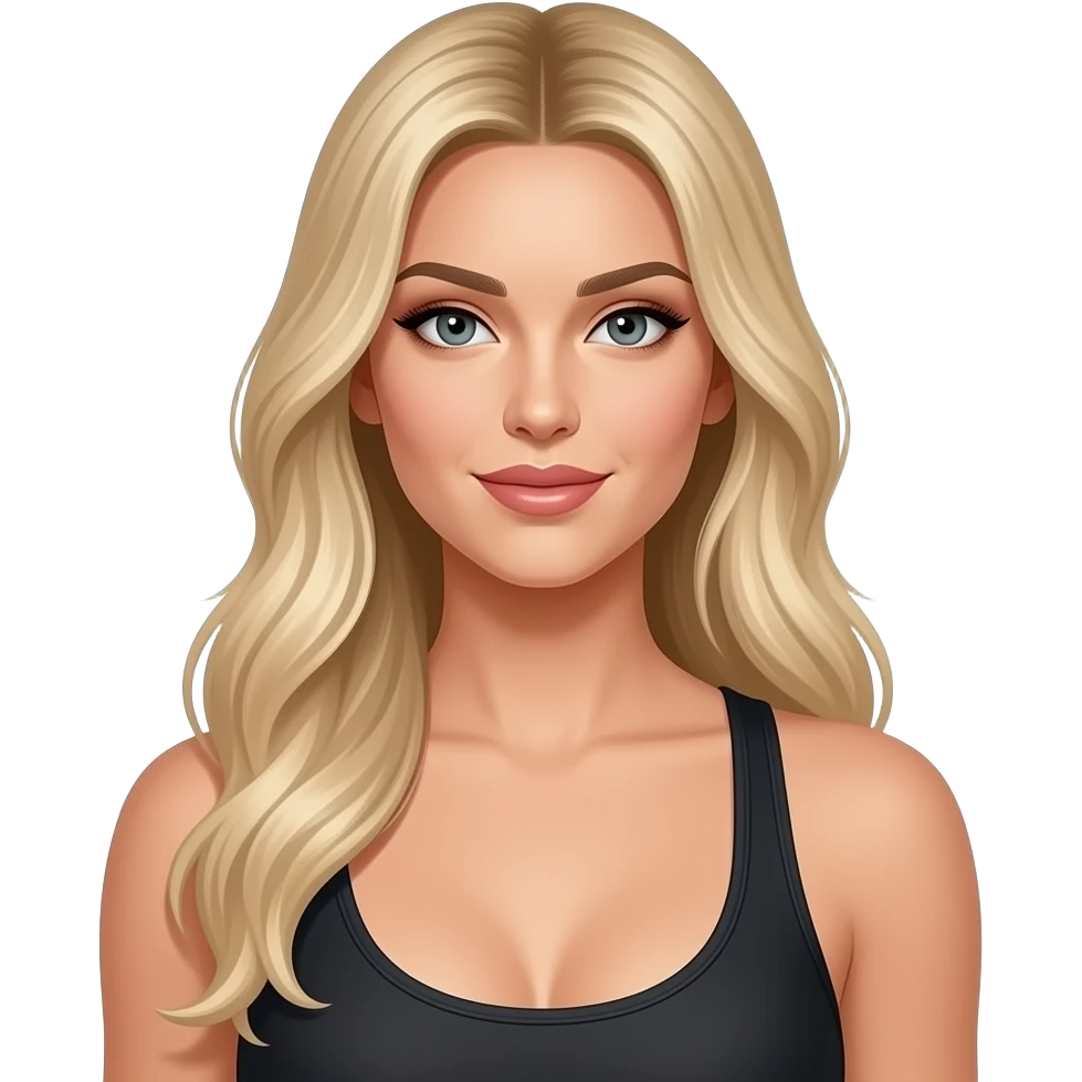 victoria’s-secret-model-with-long-light-blonde gym emoji