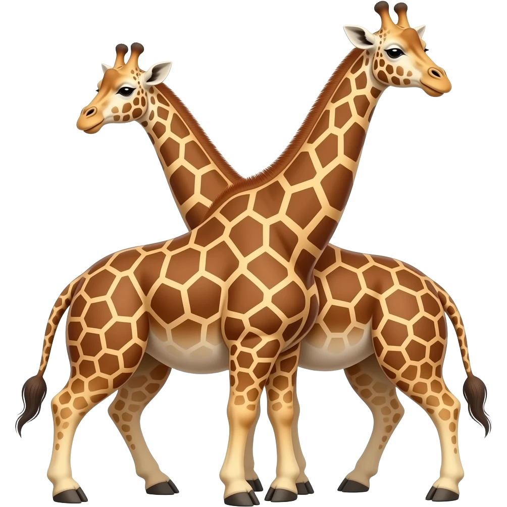 mega strong giraffe emoji