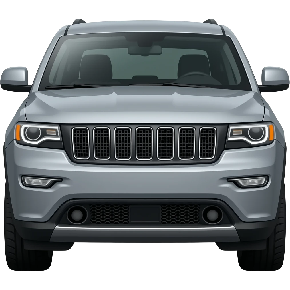 Gray grand Cherokee trailhawk emoji