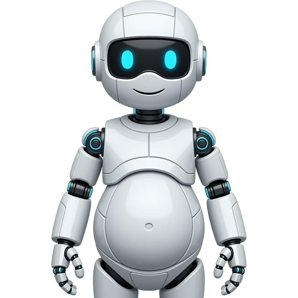 robô pregnant emoji