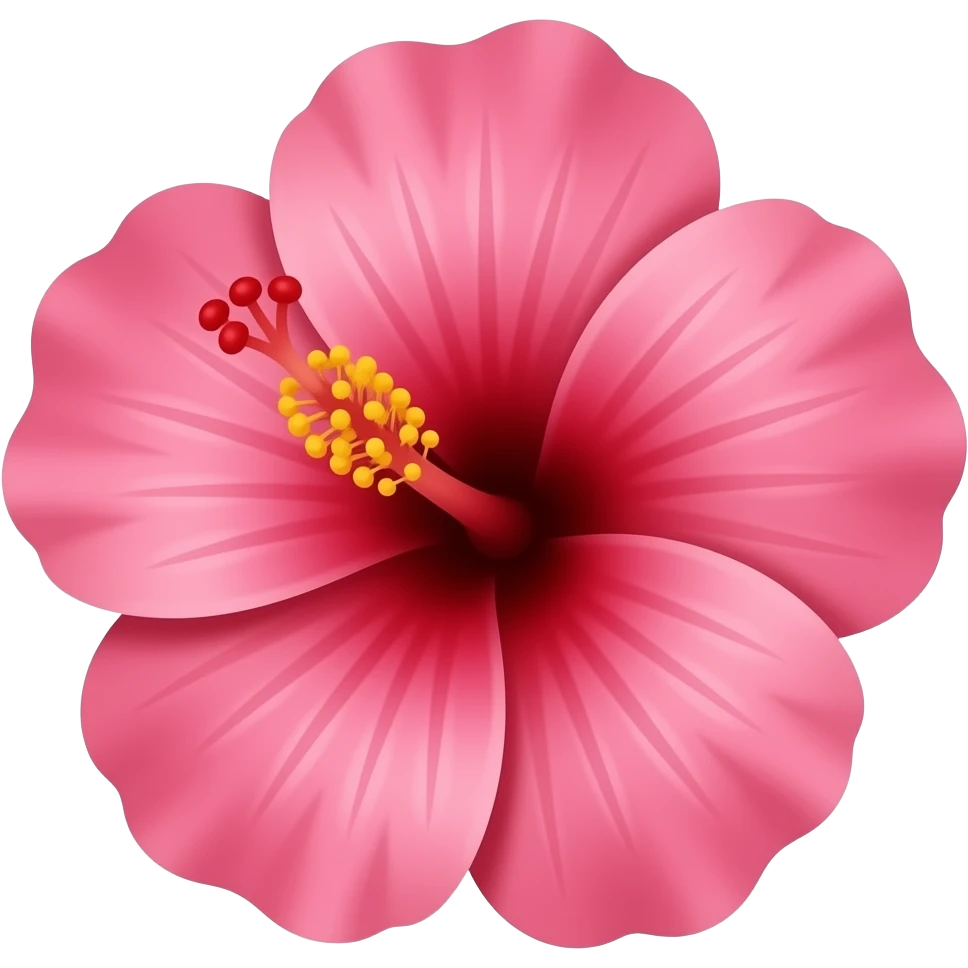Hibiscus flor emoji