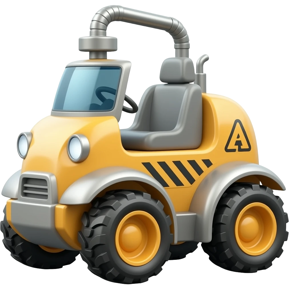 machine on wheels emoji
