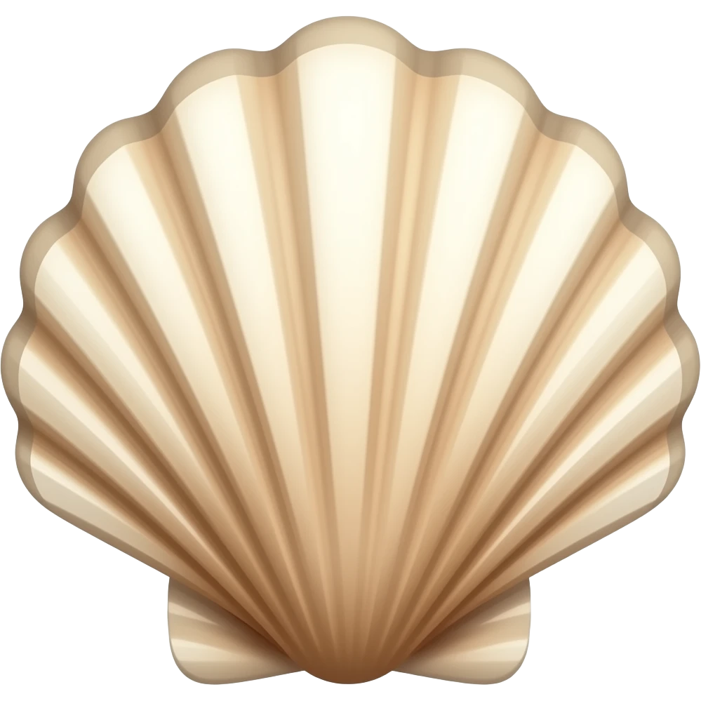 Scallop shell emoji