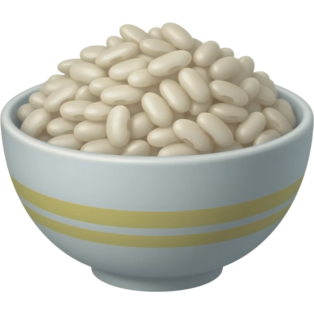 Arroz com feijão emoji