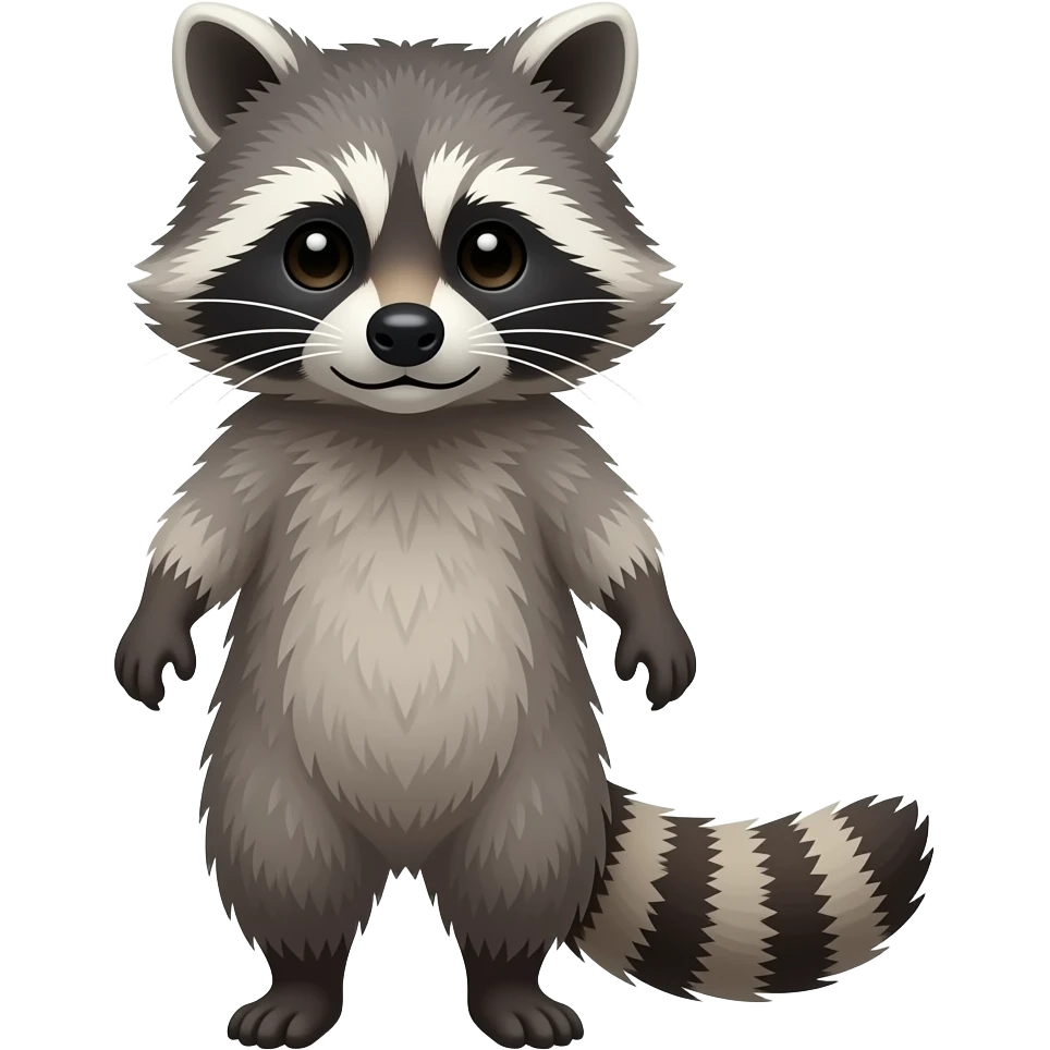 Raccoon emoji