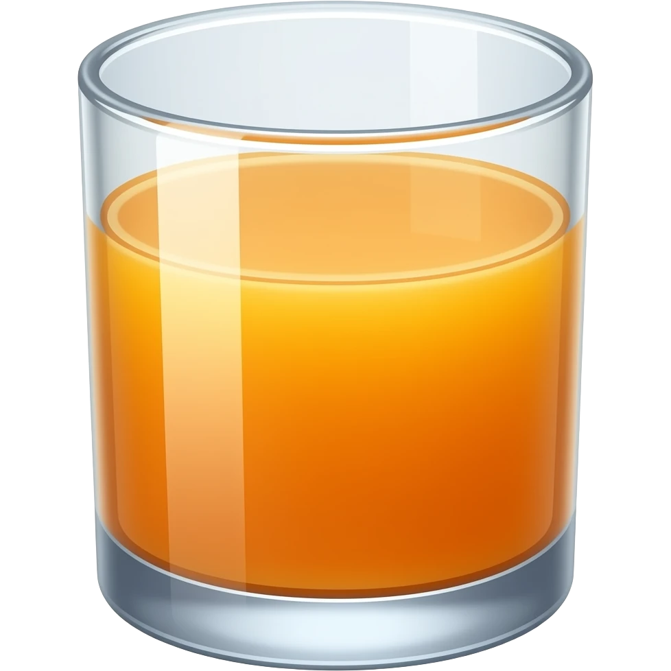 un juguito de durasno emoji