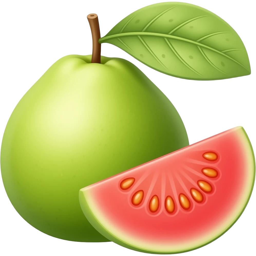 Guava emoji emoji