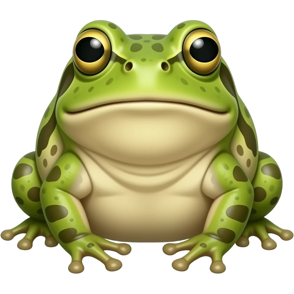 Bufo frog emoji