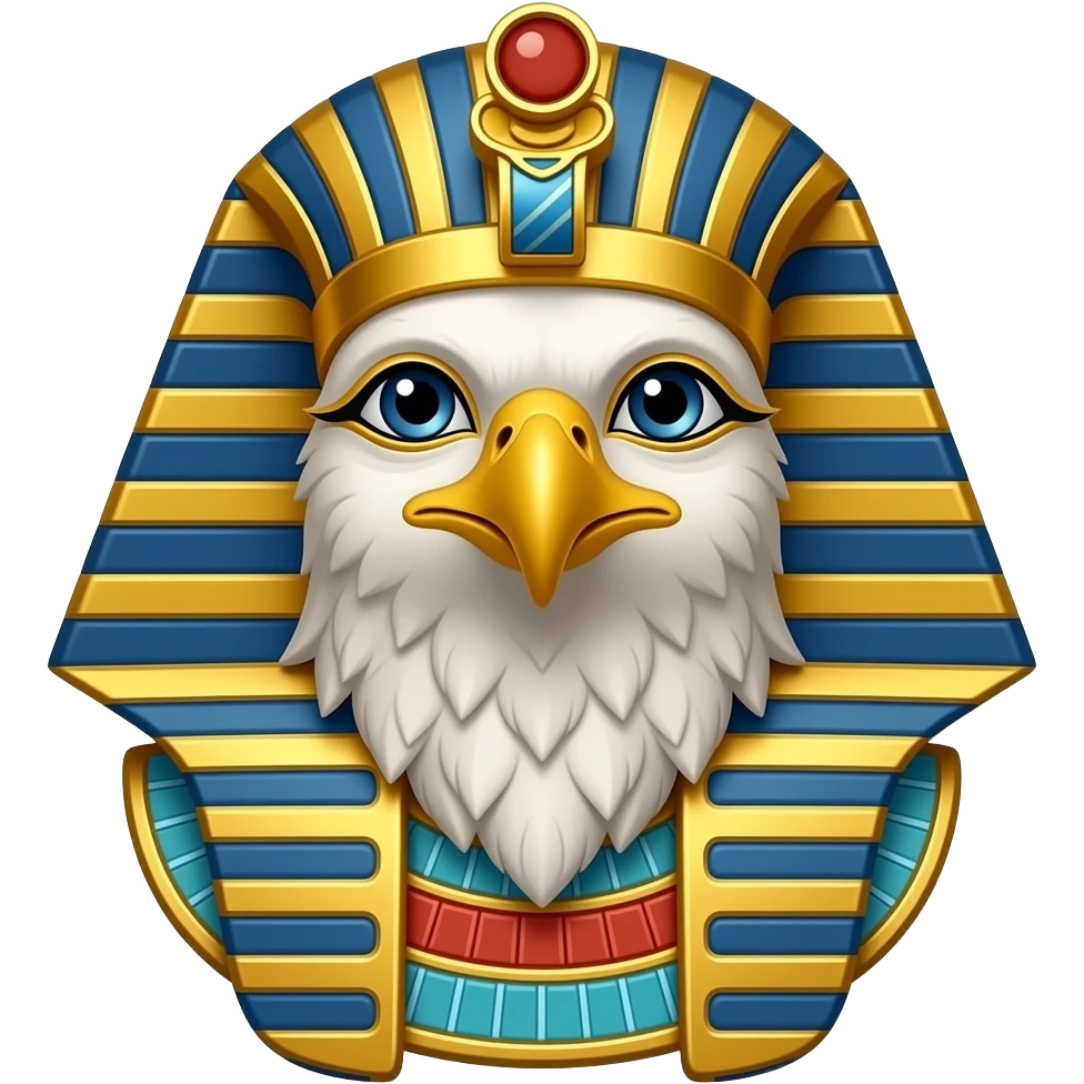 egyptian god horus with falcon head emoji