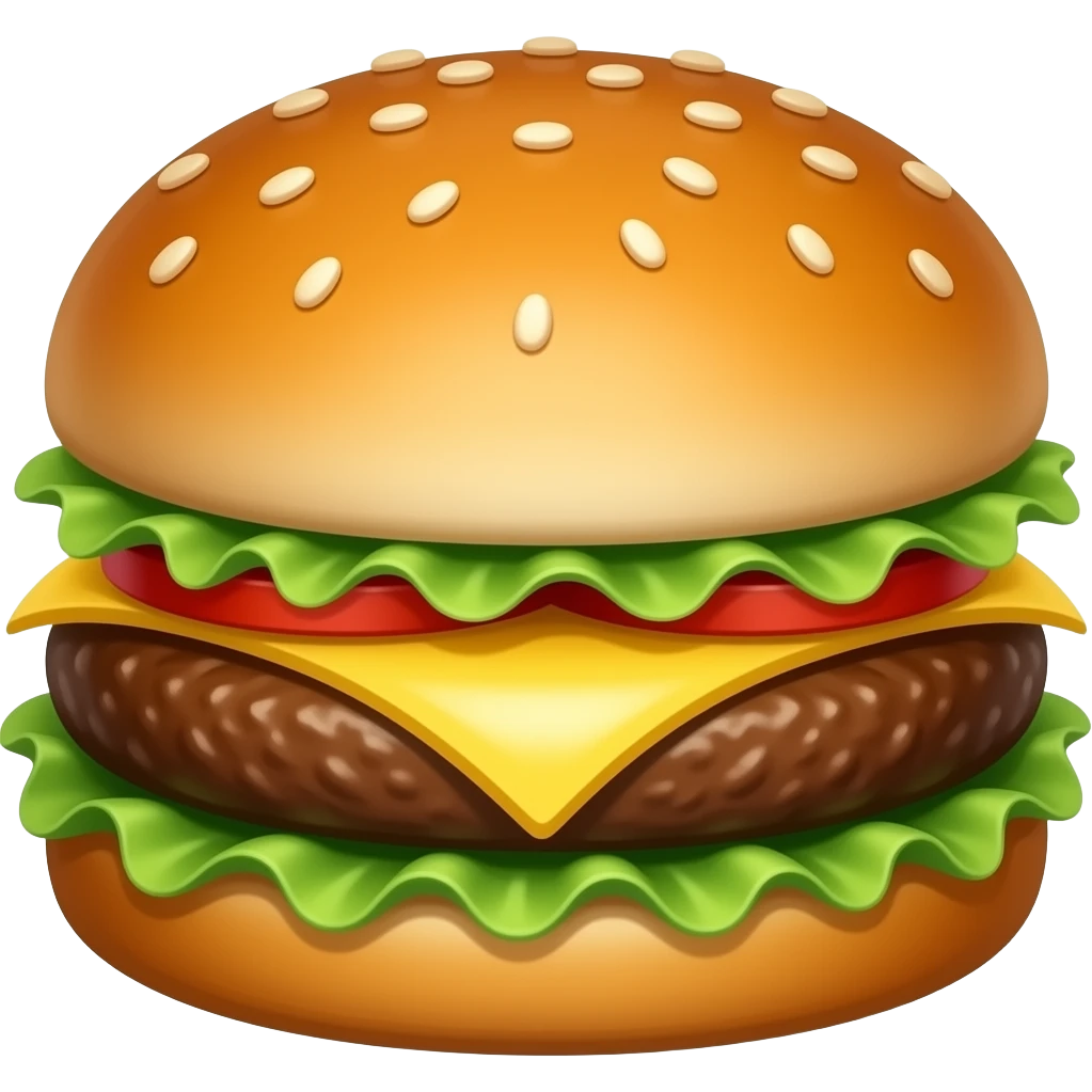 Hamburger emoji