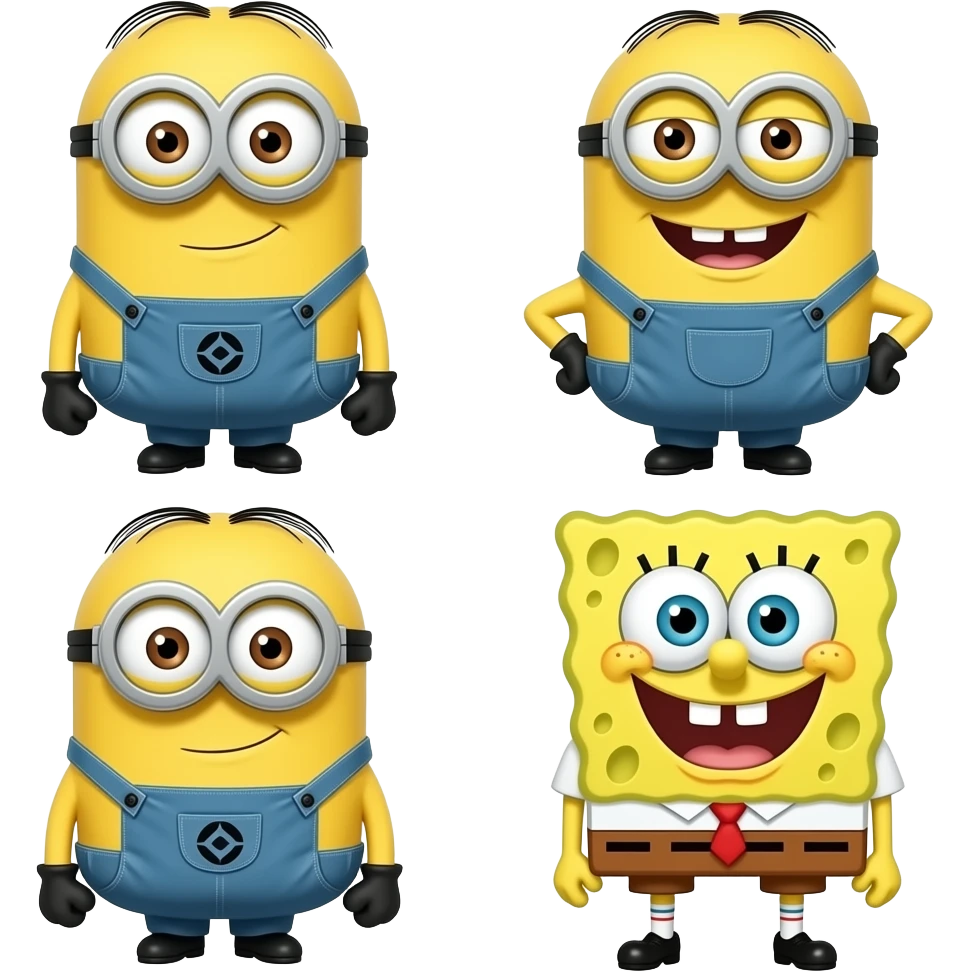 Minions BoB sponja emoji