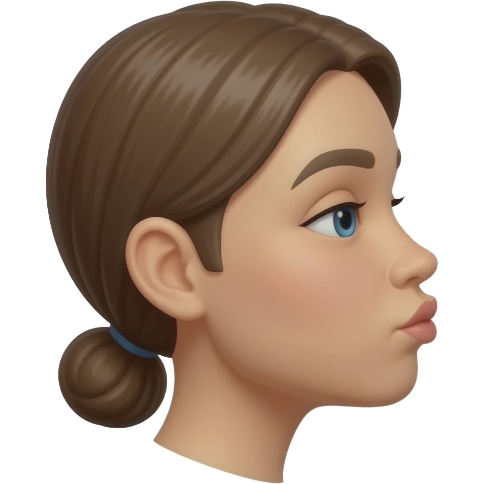 right kiss emoji
