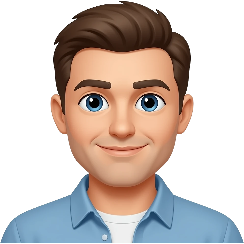 man shows dick emoji