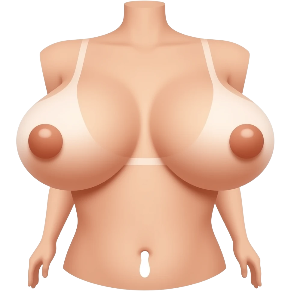 Una mujer desnuda con tetas i con piernas i con pisi emoji