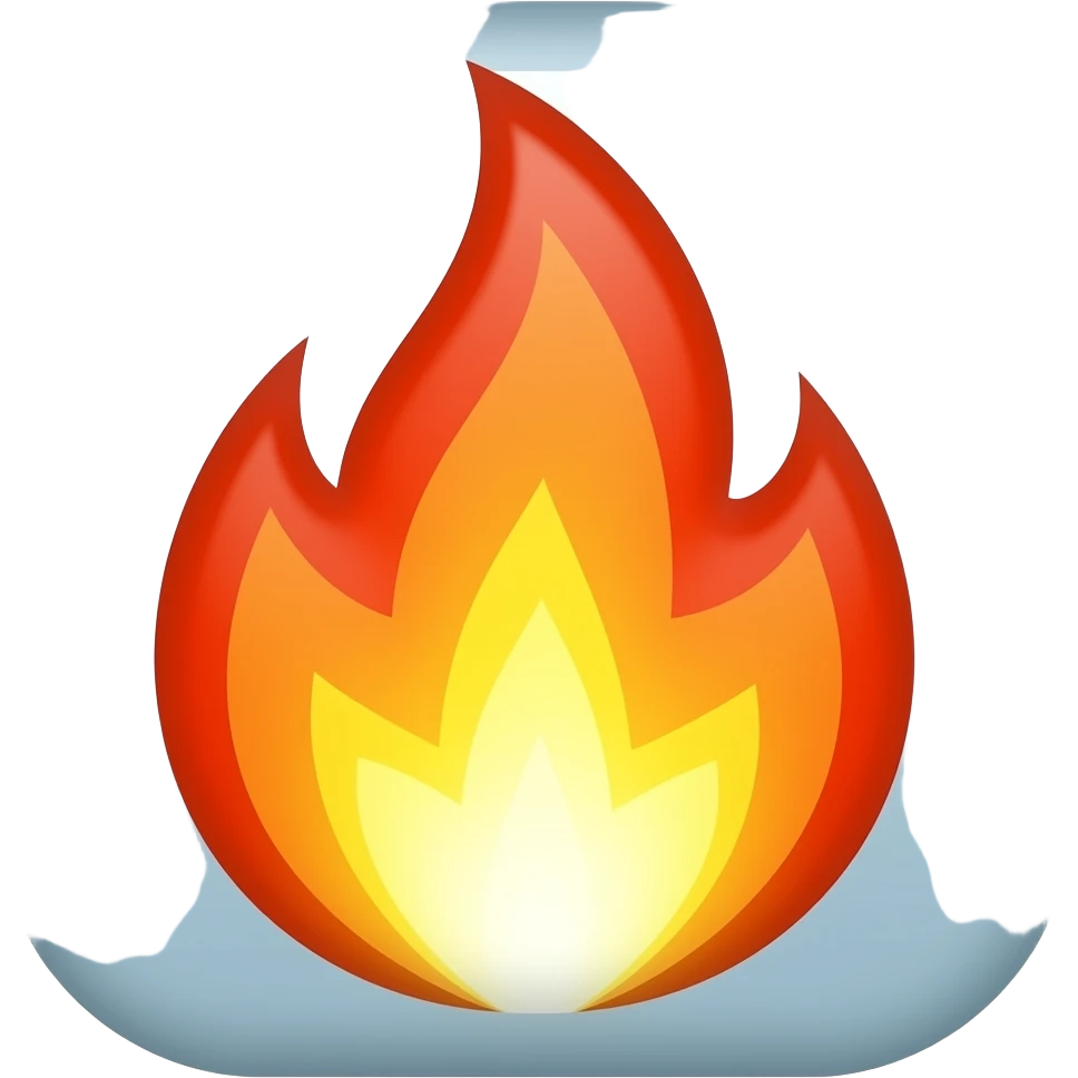 Generate a fire and ice emoji emoji