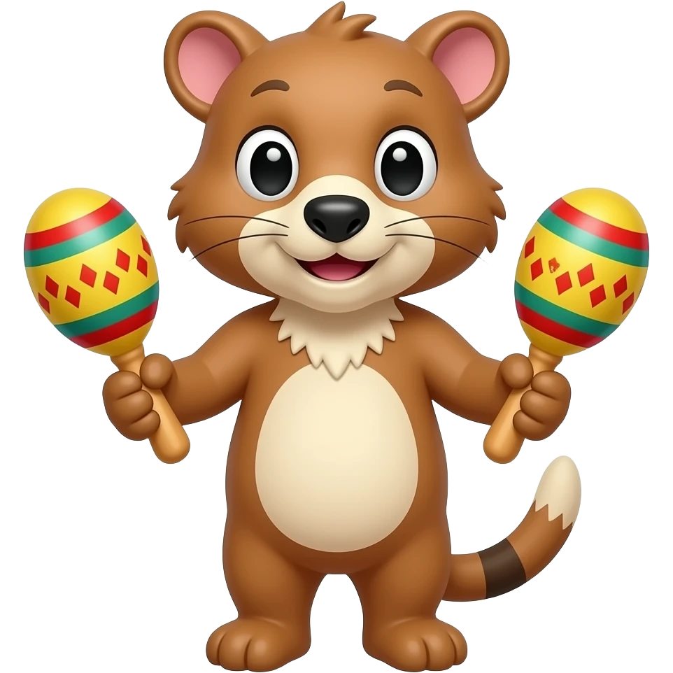Animal with Maracas emoji