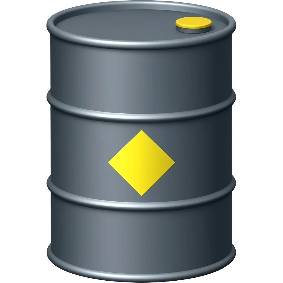бочка с нефтью emoji