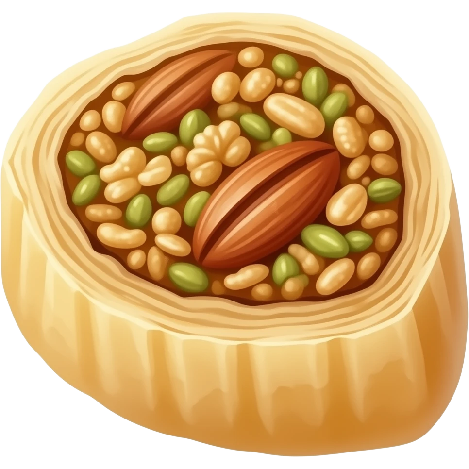 пахлава восточная с орехами emoji