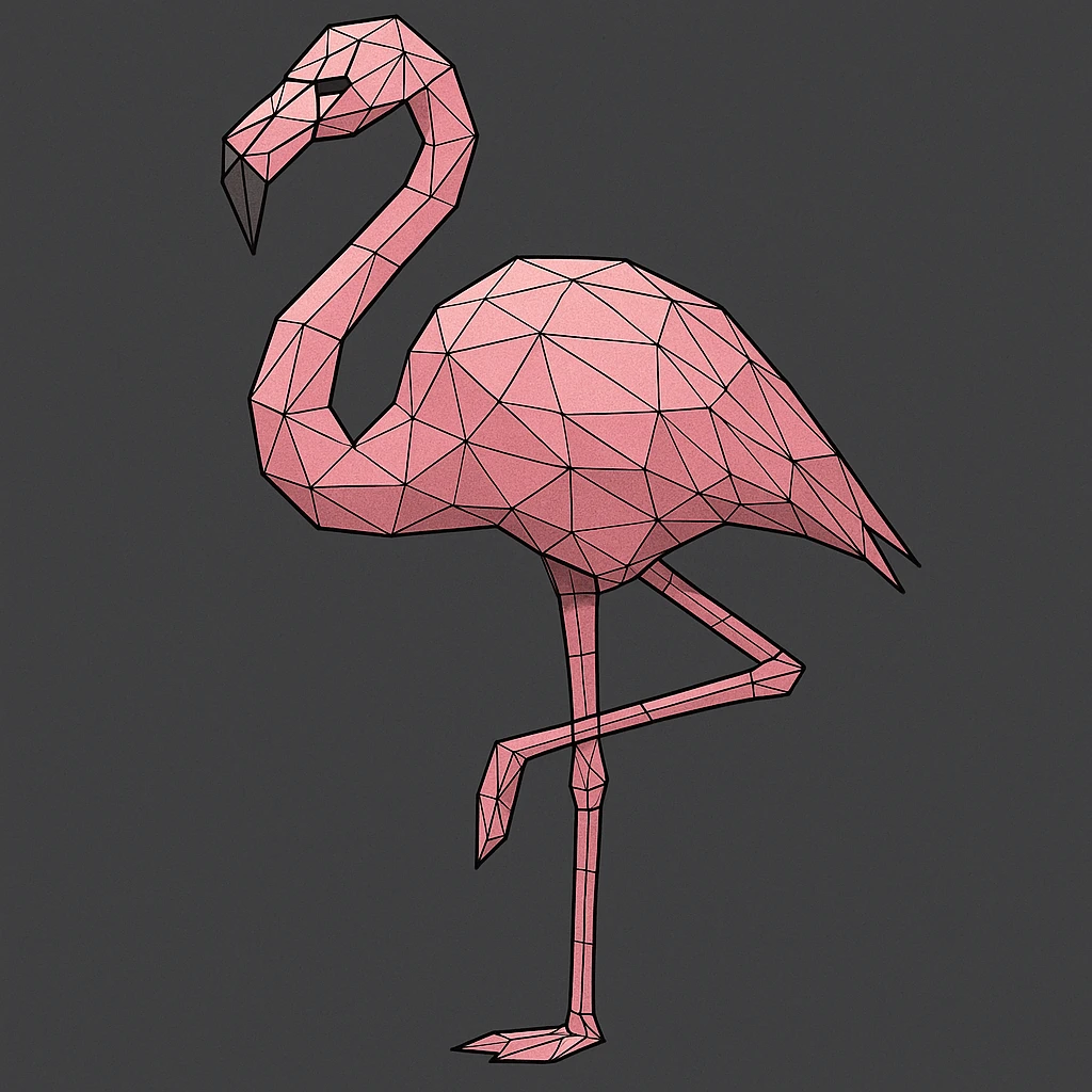 flamingo emoji