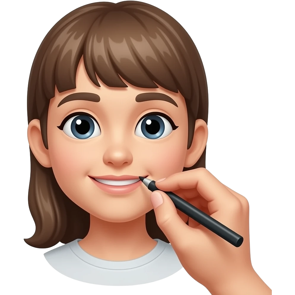 persona dibujando emoji
