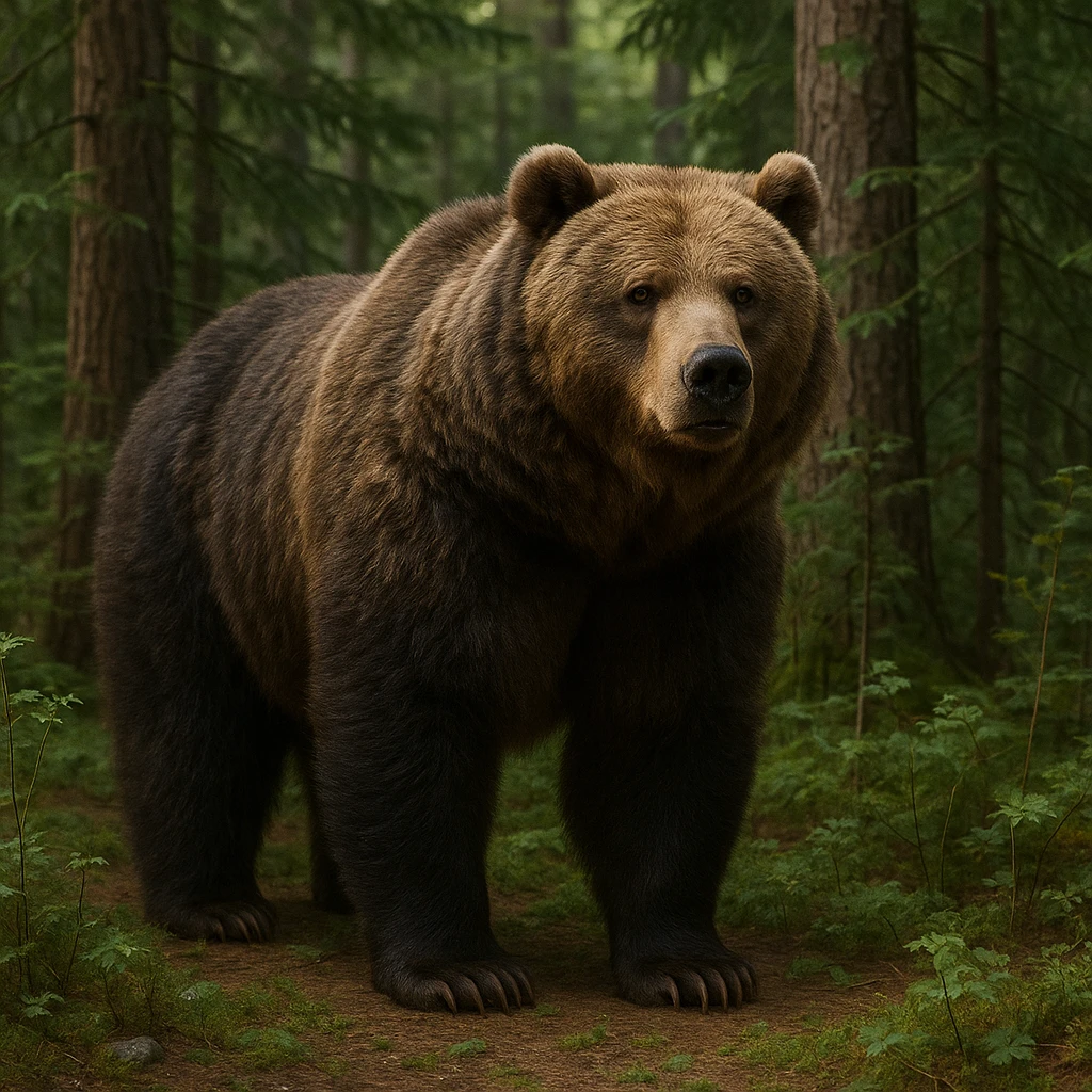 Grizzly bear emoji