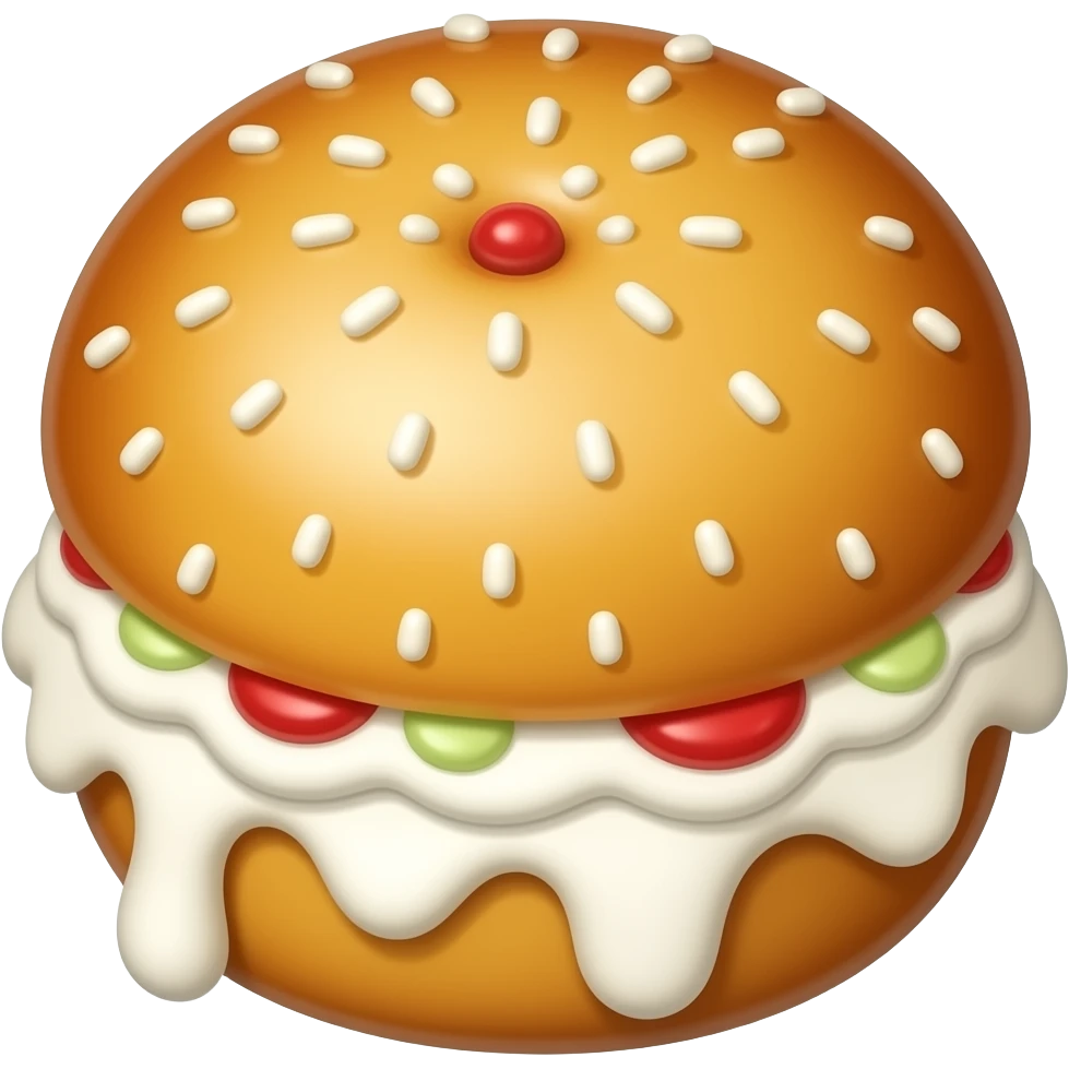 roscon relleno decorado emoji