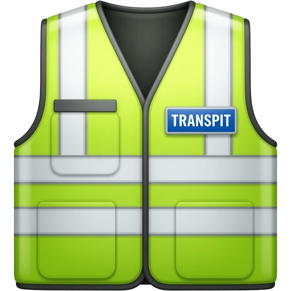 TRANSIT INSPECTOR vest emoji
