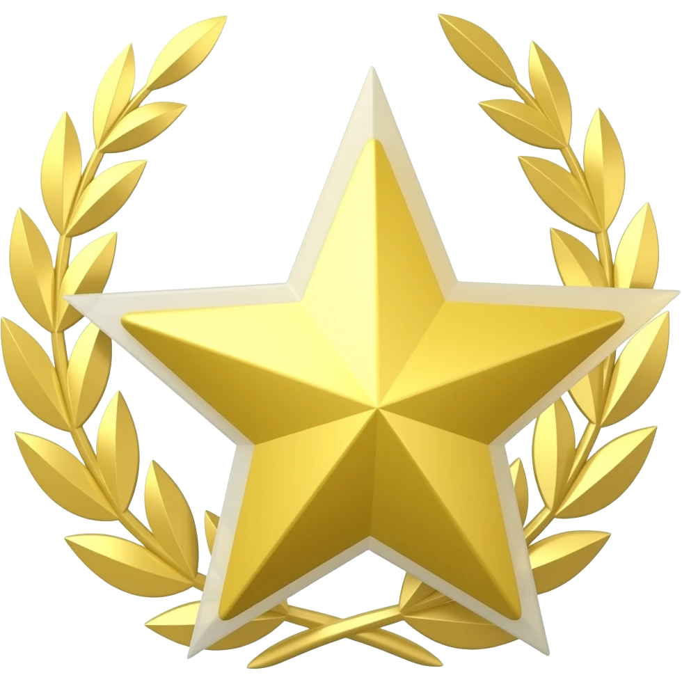 star award no face emoji