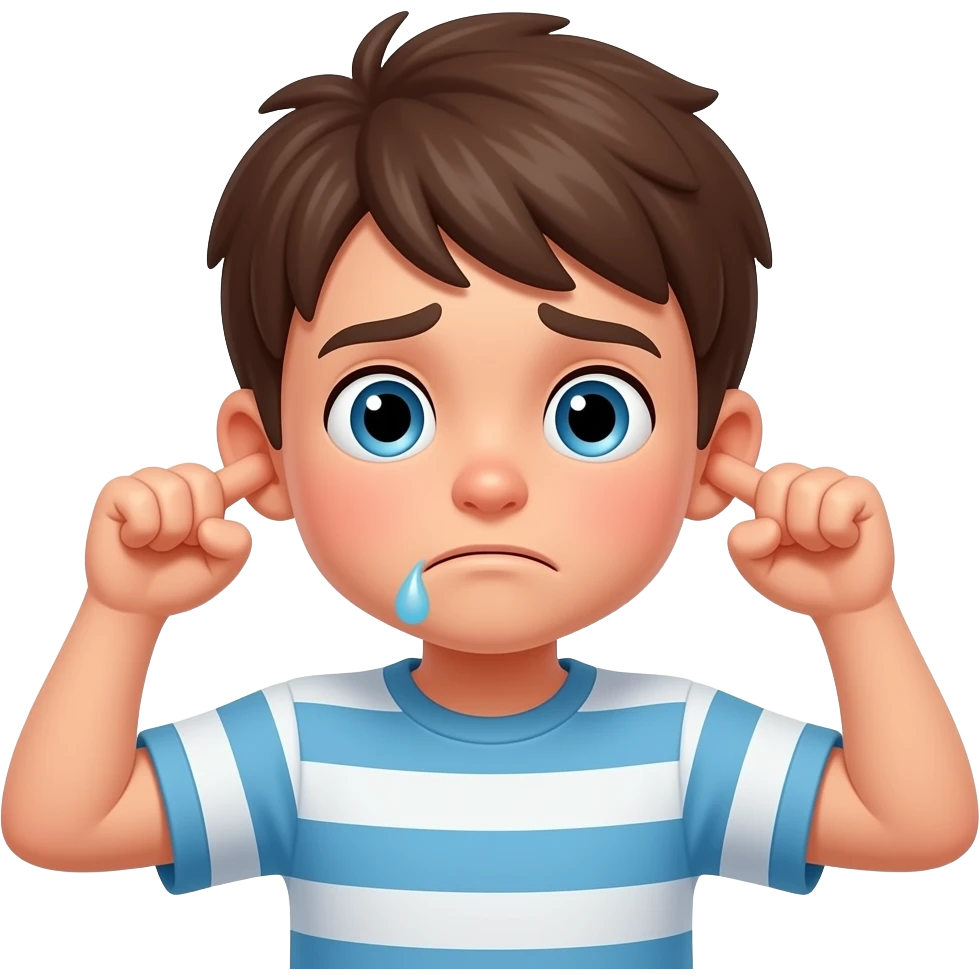A emoji that pulling 2 ear for sorry not man only boy face like this 👂🏻🤏🏻🥺 emoji