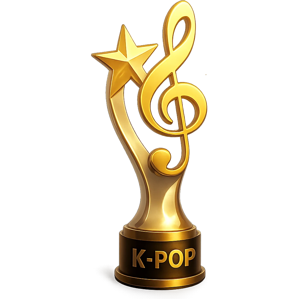 kpop trophy emoji