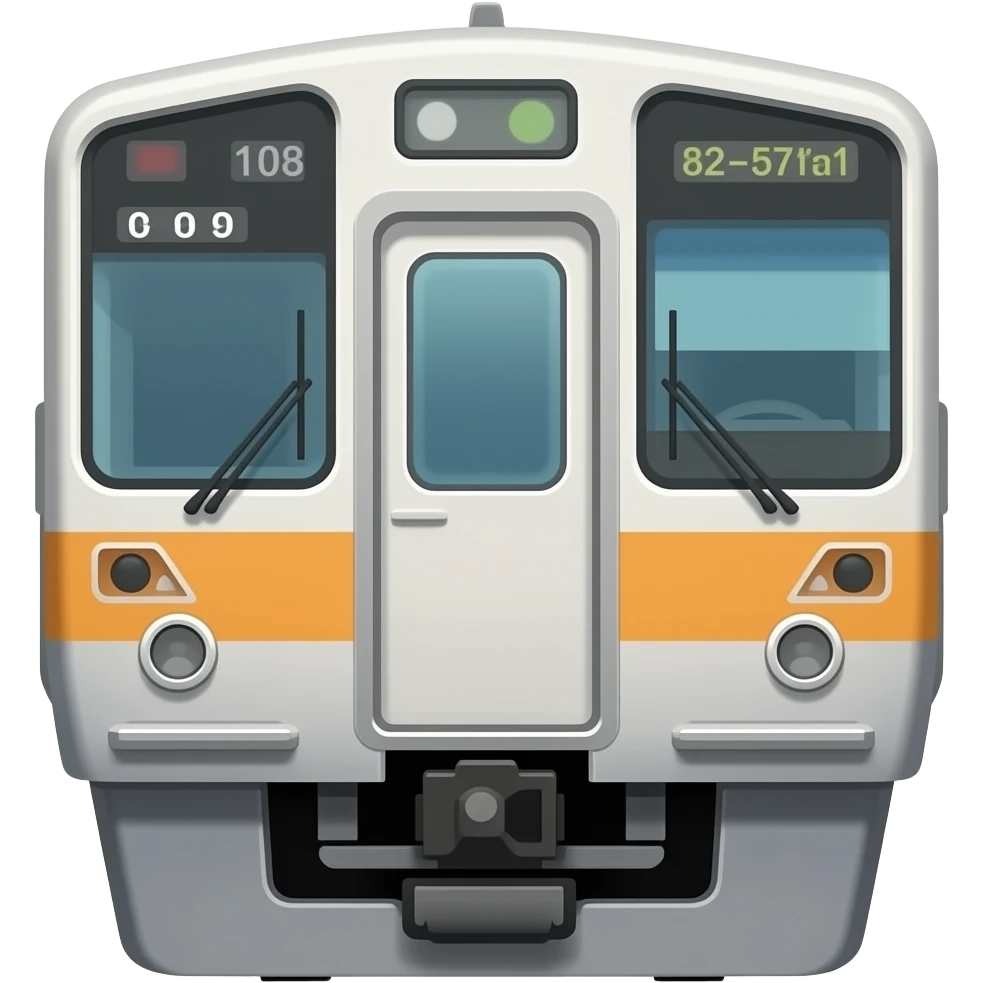 Anime train emoji
