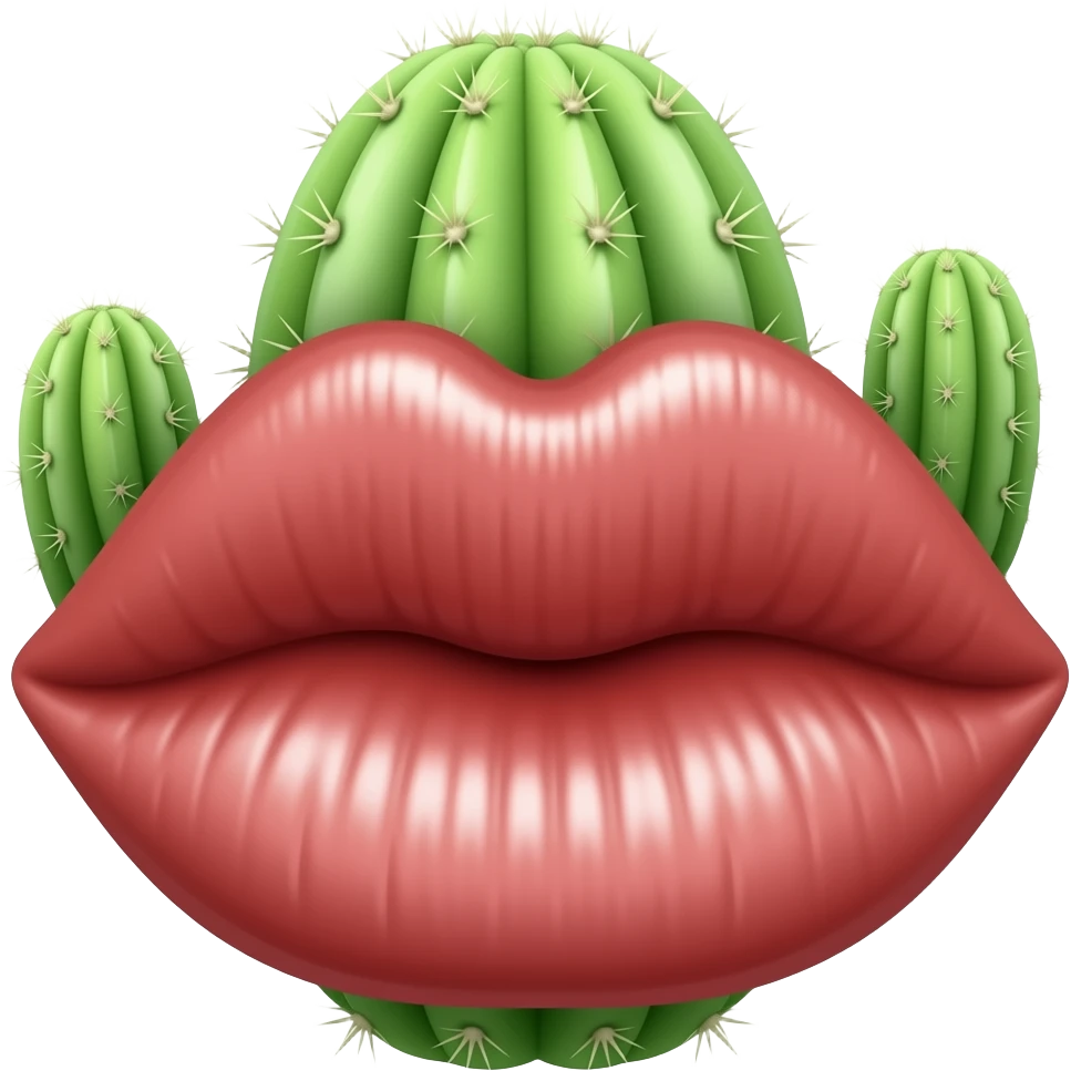 🌵💋💋 emoji