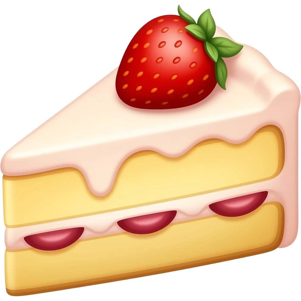 A part of cake  emoji