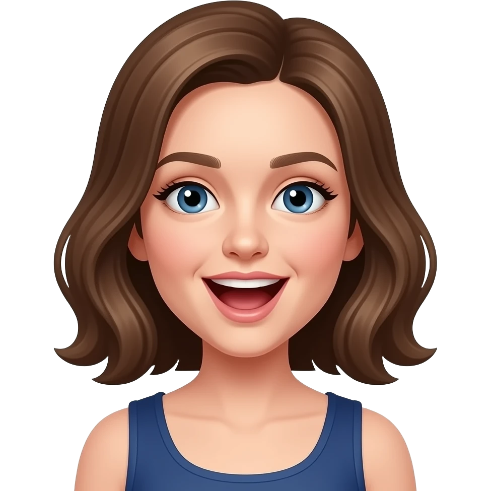 sidney sweeney mouth open emoji