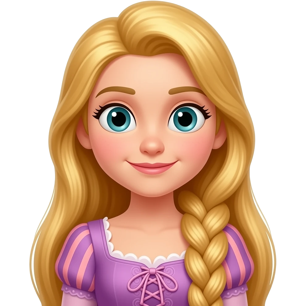princesa rapunzel emoji