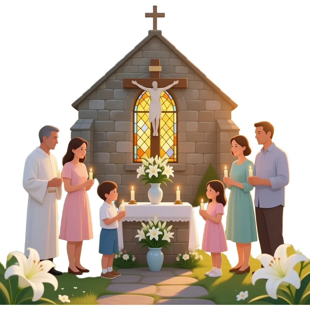 Páscoa cristã emoji