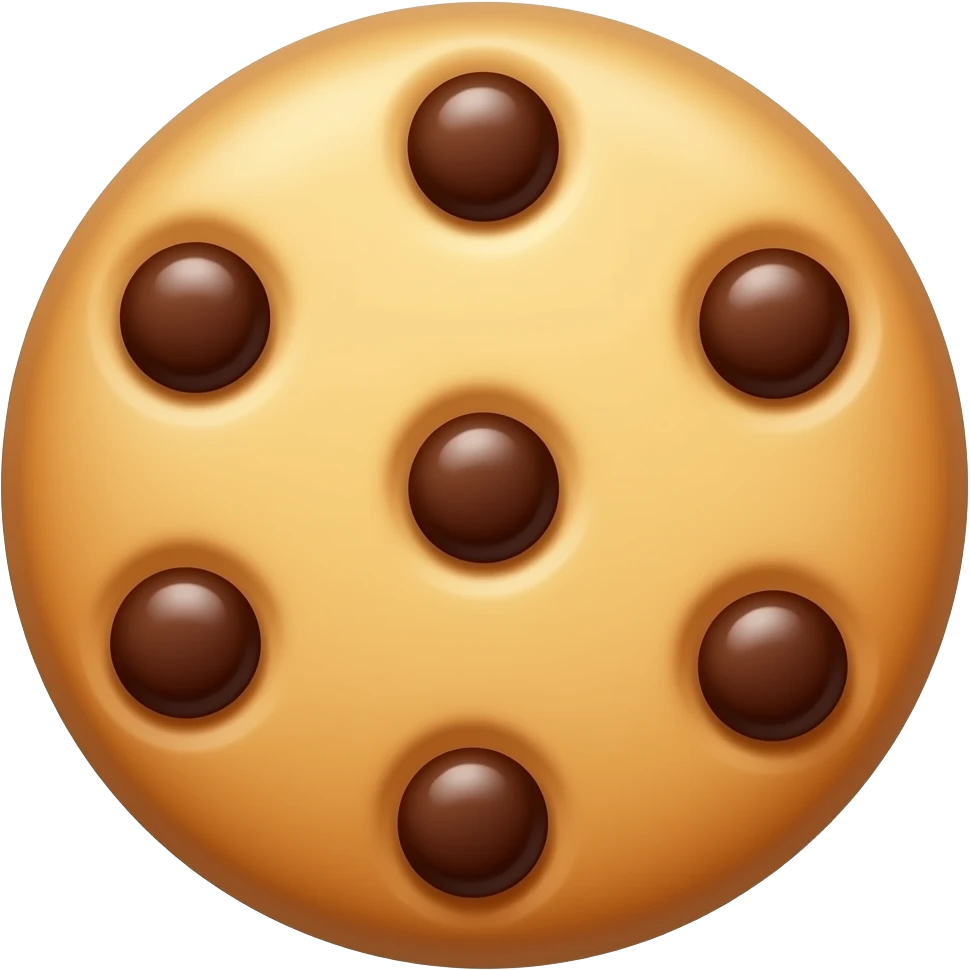 galletas con chispas de chocolate emoji