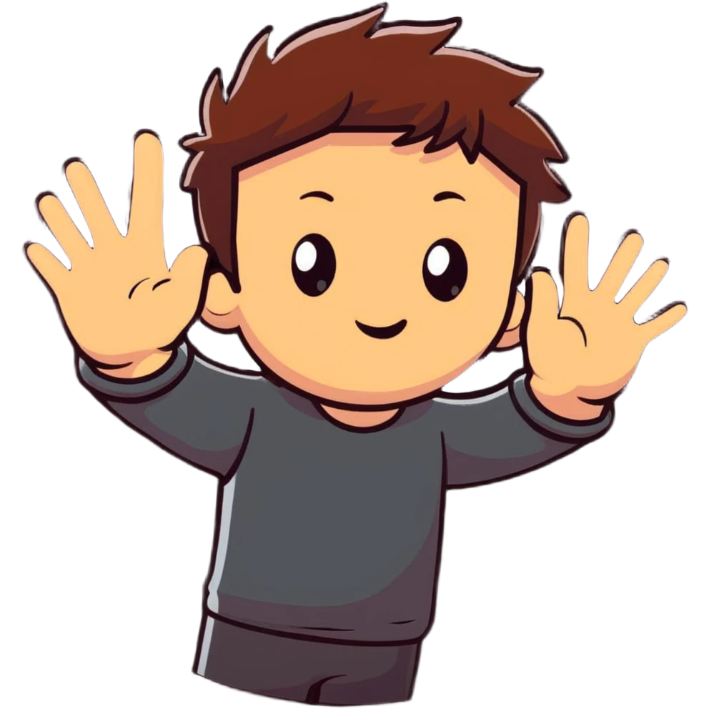 Young Erik Lehnsherr with hand extended using magnetic powers, before becoming Magneto emoji