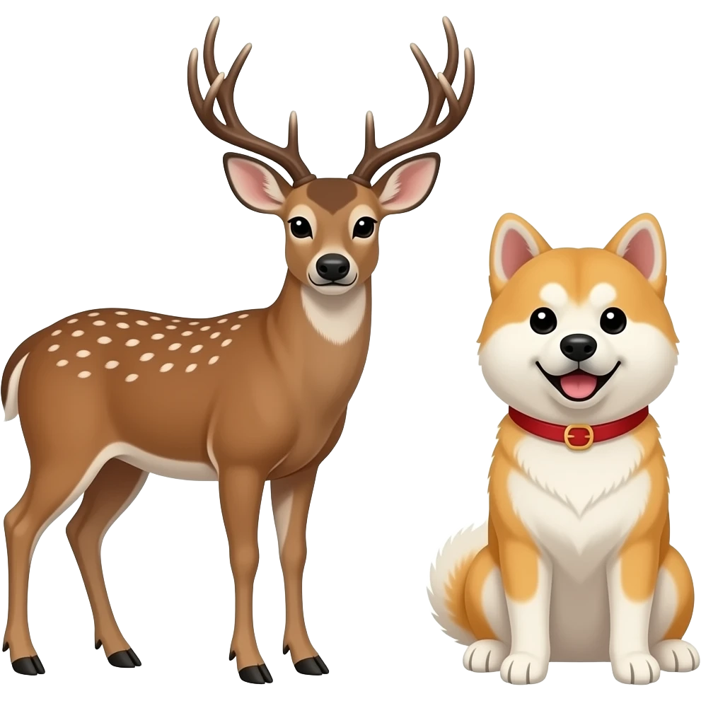 Buck-American-Akita emoji