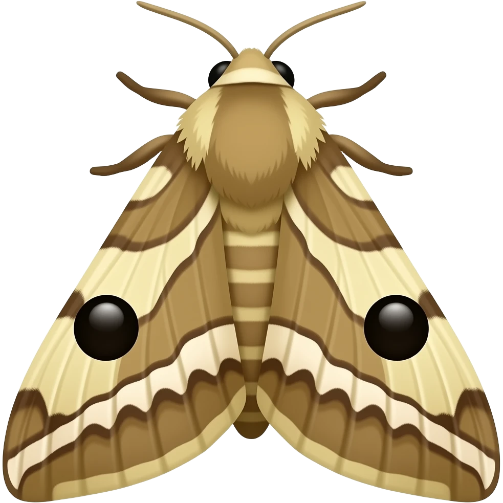 Moth emoji
