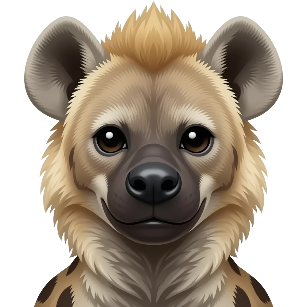 Hyena man emoji